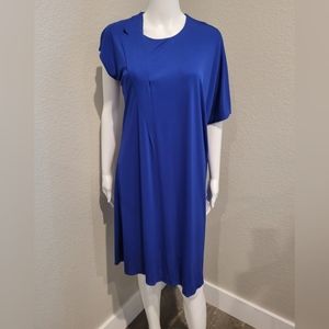 MAISON MARTIN MARGIELA asymmetrical lapel dress